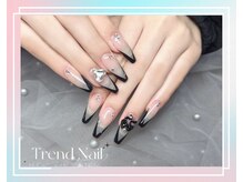 トレンドネイルスタジオ(Trend Nail Studio)/流行りのブラックフレンチ