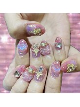 アヤネイルズ アンド アイラッシュ(AYA NAILZ.＆Eyelash)/キラキラネイル