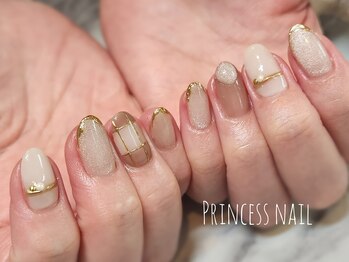 プリンセスネイル(Princess nail)/チェック×マグネット11,500