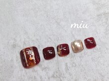 ミウ ネイル(miu nail)/Footオススメ定額★新規¥7490