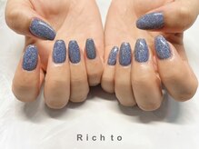 リッチ トゥ 安城店(Rich to)/フラッシュワンカラーネイル