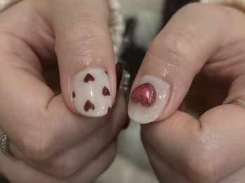 アイネイルズ 心斎橋店(I-nails)/【Miyuu】ハートネイル 心斎橋