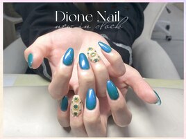 ワンカラー+埋め尽くし2本