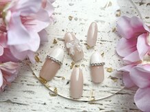 プロモート 岡山城下店(Promote)/ガーリーリボンネイル【岡山】