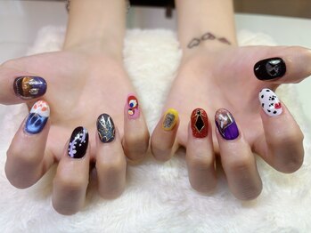 エムシーベル(m.c bell)/ハロウィンネイル