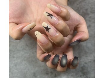 アリュール(allure)の写真/ジェルネイルリクエストデザイン8000円♪技術力とデザイン性に自信あり!自分だけのオリジナルネイルを*