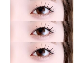 アイミー(Aimee)の写真/ナチュラル~しっかり盛れるデザインまで似合わせが可能!!丁寧なカウンセリングでご希望のデザインを再現★