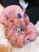 ガーデン ヘア&エステ&ネイル Garden/カラフルなうっし♪