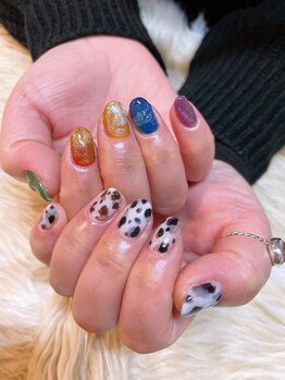 ガーデン ヘア&エステ&ネイル Garden/カラフルなうっし♪