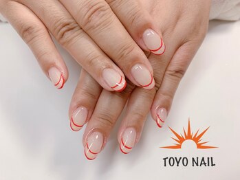 トヨネイル(TOYO NAIL)/囲みフレンチ☆