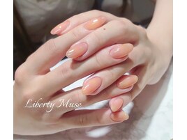 桃ネイル