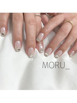 モルネイル(MORU nail)/ハートパーツ .