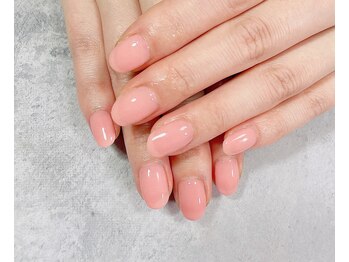 アトリエ ハルミナ(atelier harumina)/ワンカラー/ちゅるんネイル