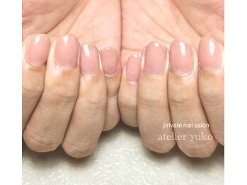 うる艶ワンカラー自爪風