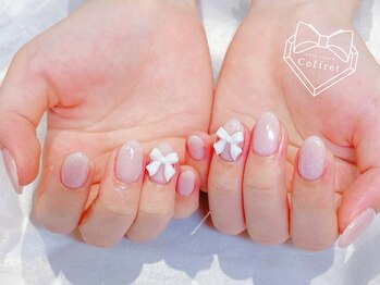 コフレ カケル ポルテ269 富雄(coffret×PORTE269)/リボンネイル