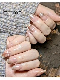 チェックネイル