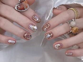 ジースタジオ(G.Studio)の写真/【当店NO.1人気★持ち込みアートやり放題￥7980】種類豊富なカラー×パーツ×技術力で再現度に自信◎