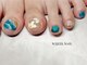 ホワイトネイル(WHITE NAIL)の写真/【クーポンオフ込4980円～/フットのARTも豊富！持ち込みデザインもOK】大人可愛いデザインで魅せる指先に