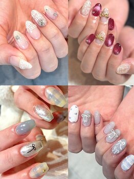 手描きアートが得意なサロン