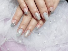 パープルラビット(purplerabbit)/◆水色ラメグラ