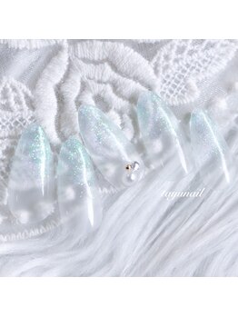 パラジェルラメグラデネイル