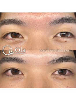 オーラ 天文館店(Ola)/第一印象UP★メンズまつげパーマ