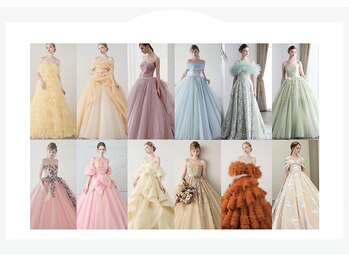 ベルフルージュ(bell frouge)の写真/ドレス選びをもっと楽しく♪似合うが見つかるトータル診断