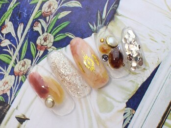 ネイルサロン ティディ(TIDY)/[春夏秋]アースカラー