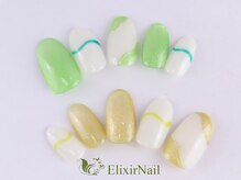 エリクサーネイル 神田(Elixir Nail)/シンプル/クーポン使用