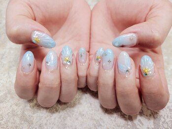 マチルダ(Mathilda)の写真/天神駅から徒歩7分★こだわりアート～トレンドデザインまで！特別な日に華やかな指先を♪ブライダルにも☆