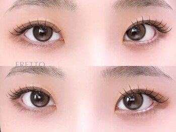 エレット 渋谷店(ERETTO)/ フラットマットエクステ80本