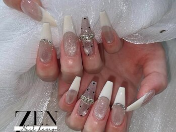 ゼン ネイル デザイン 池袋(ZEN NAIL DESIGN)/* 長 さだしやり放題×つけ放題