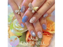 ネイルズ ティンカーベル(NAILS TINKER BELL)の雰囲気（初夏☆きら梅雨ネイル♪）