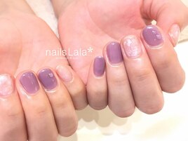 ぷっくり水滴ネイル