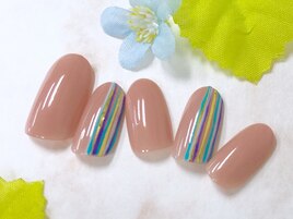 カラフルストライプ