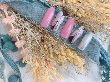 ネイルサロン&スクール ジーナ(GINA)/大人かっこいいお花ネイル