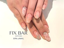 フィックスバー(FIX BAR)/お客様ネイル（春/ピンク）