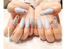 レディラック バイ キャンアイドレッシー(Lady Luck by Can I Dressy)/ハートパンチネイル