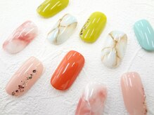 ネイルサロン クイール 小山店(NAIL SALON QUILL)/タイダイアート