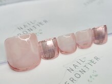 ネイルフロンティア 吉祥寺(NAIL FRONTIER)/ピンクミラーフット8980円～