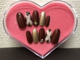 タイダイ×金箔