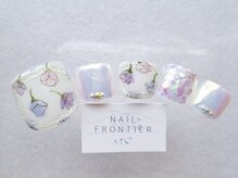 ネイルフロンティア 吉祥寺(NAIL FRONTIER)/水彩パステルフラワー8980円～