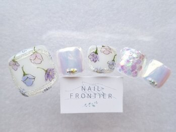 ネイルフロンティア 吉祥寺(NAIL FRONTIER)/水彩パステルフラワー8980円～