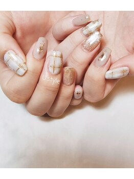 ユーズスタイル(U’style)/チェックネイル