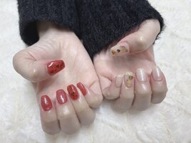 ハートホロネイル★