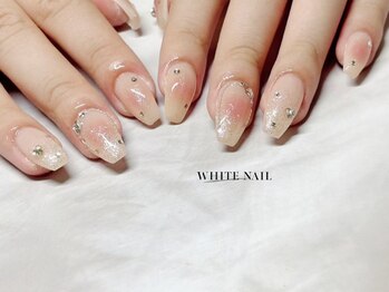 ホワイトネイル(WHITE NAIL)の写真/≪再現度の高さ×モチの良さ≫クーポン4980円～！種類豊富なアート/キャラクターアート/持ち込みもOK♪