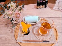 アマラ(Amala.)/施術後はアフタードリンクで♪