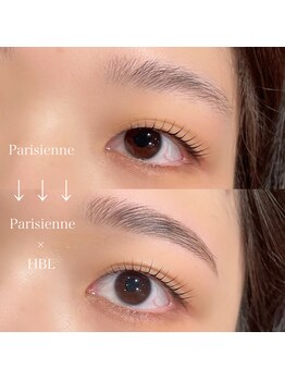 オーク アイラッシュアンドネイル たまプラーザ(OAK)/アイブロウ×パリジェンヌ