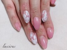 ラシェスキタモト (luscius kitamoto)/春フラワーネイル