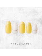 ネイルステーション ルミネ新宿1店(NAIL STATION)/ミラーネイル／パラジェル